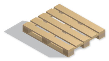 ícone de paletes de madeira